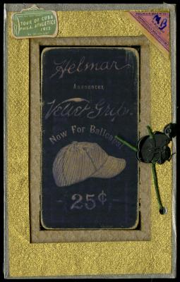 Picture, Helmar Brewing, T206-Helmar Card # 415, Chief BENDER (HOF), Throwing follow through, Philadelphia Athletics